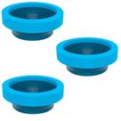 Anel Vedação com guia vaso sanitário qualidade Blukit 3 pc