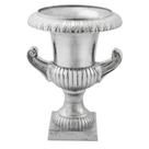 Ânfora Prateado Classica Alças Design Impecavel Luxo