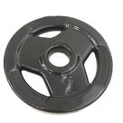 Anilha Ahead Sports Premium Emborrachada 25mm Ferro Fundido 2kg Preta