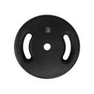 Anilha de Ferro Fundido Injetada Alça Lateral 15kg para Treino Funcional Anilhas Fitness