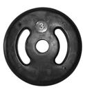 Anilha de Ferro Fundido Injetada Alça Lateral 3,0Kg