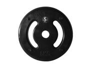 Anilha de Ferro Fundido Injetada Alça Lateral 5,0Kg Anilha de Ferro Fundido Injetada Alça Lateral 5,0Kg
