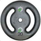 Anilha de Ferro Fundido Pintada - 20 Kg