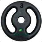 Anilha de Ferro Fundido Pintada - 3 Kg
