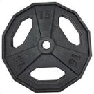 Anilha Dectagonal de Ferro Fundido - 15Kg Anilha Dectagonal de Ferro Fundido - 15Kg