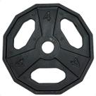 Anilha Dectagonal de Ferro Fundido - 4Kg Anilha Dectagonal de Ferro Fundido - 4Kg