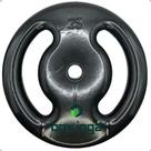 Anilha Emborrachada 25 Kg - Preta
