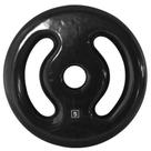 Anilha Ferro Fundido Emborrachada Academia 5,0 Kg Anilha Ferro Fundido Emborrachada Academia 5,0 Kg