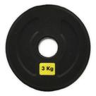 Anilha olímpica 3kg fracionada - unidade iniciativa fitness