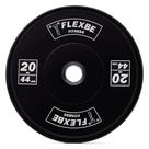 Anilha Olímpica Bumper Exercício Funcional 20 kg Flexbe Fitness