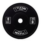 Anilha Olímpica Bumper Exercício Funcional 5kg Flexbe Fitness