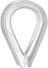 Anilha p/ cabo aço 1/4" leve galv c/ 2 pç cart Vonder Anilha p/ cabo aço 1/4" leve galv c/ 2 pç cart Vonder
