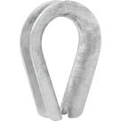 Anilha p/ cabo de aço 7/8" pesado galvanizada Vonder Plus