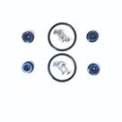 Anilha para-choque kit com 4 unidades azul (apl-4) lowv