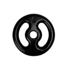 Anilha peso 5kg emborrachada para musculação, academia, fitness e treino de força, resistente, alta durabilidade, pegada segura e qualidade premium
