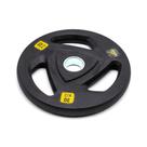Anilha Vulcanizada Olímpica 20kg Ahead Sports Preto