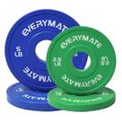 Anilhas Olímpicas EVERYMATE Revestidas de Borracha 2,5 lb x2 5 lb x2 Anilhas Olímpicas EVERYMATE Revestidas de Borracha 2,5 lb x2 5 lb x2