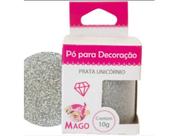 Anilina Po Decoracao Prata Holog Unicornio 10Gr Mago