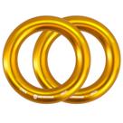 Anilla de Descenso NewDoar 25kN O-Ring Grande Dorada para Escalada