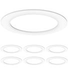 Anillo de Corrección Goof Ring Sunco Lighting Paquete de 6 con Diámetro Exterior de 22 cm Mate Anillo de Corrección Goof Ring Sunco Lighting Paquete de 6 con Diámetro Exterior de 22 cm Mate