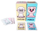Animais ao Cubo - Kit Terapêutico com Cubos de Madeira e Cartas Animais ao Cubo - Kit Terapêutico com Cubos de Madeira e Cartas