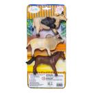 Animais Da Fazenda Boi Vaca Cavalo Cartela Em Vinil Db Play
