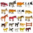 Animais da Fazenda com Tapete Cercado e 21 Bichos Premium Animais da Fazenda com Tapete Cercado e 21 Bichos Premium
