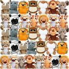 Animais de pelúcia Arrozon Mini Plush 10 cm 36 unidades com tema de selva Animais de pelúcia Arrozon Mini Plush 10 cm 36 unidades com tema de selva