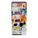 Animais Fazenda DB Play Cartela Com 3 Peças Vinil - Sortido -