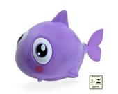 Animais Nadadores a Corda Baleia Lilas Art Brink Brinquedo Infantil Recreativo para banho e Piscina
