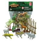 Animais Plásticos Kit Animais da Selva Peças Sortido