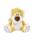 Animais Safari Com Laço Pelúcia Onça-Pintada Tigre-De-Bengala Leão GD0903-1- Fofy Toys
