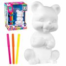 Animal Da Floresta Para Colorir 3 Canetinhas Boneco De Pintura Infantil Educativo