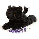 Animal de pelúcia aquece Black Cat, pode ser colocado no micro-ondas e pesado