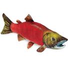 Animal de pelúcia Real Planet Fishing Sockeye Salmon Trout Bass