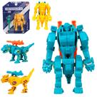 Animal selvagem transforme robo ou robo transforme animal selvagem defensorx com acessorio
