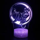 Anime de desenho animado 3D Night Light Hatsune Miku Douluo Continent