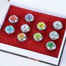 Anime Naruto Metal Rings, boneco de ação, cosplay, desenho a