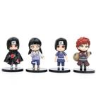 Anime Naruto Shippuden Sasuke Itachi Jiraiya Kakashi Gaara Sakura Hinata Q Versão Figuras