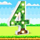 Aniversário do tema do jogo Light-Up Number Sign AXBMM 8.5 Pixel