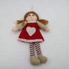 Anja Coracao Vermelho 27 cm - Natal