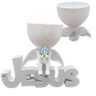 Anjinho da Guarda Nossa Senhora de Fatima Jesus 3d Decoração Anjinho da Guarda Nossa Senhora de Fatima Jesus 3d Decoração