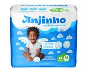 Anjinho Fralda Descartável Pratica M c/ 14un