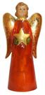 Anjo de Natal Vermelho Star Grande com Iluminação 220v 37cm Anjo de Natal Vermelho Star Grande com Iluminação 220v 37cm