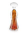 Anjo Em Cristal Murano Âmbar - São Marcos 32cm