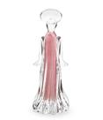Anjo Em Cristal Murano Rosa - São Marcos