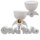 Anjo Imagem Decoração Oração Santa Barbara Gratidão 3D