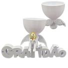 Anjo Imagem Decoração Oração Santo Agostinho Gratidão 3D Anjo Imagem Decoração Oração Santo Agostinho Gratidão 3D
