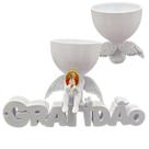 Anjo Imagem Decoração Oração São João Paulo ll Gratidão 3D