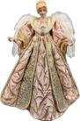 Anjo Topo Arvore Natal Pink/Gold Decoração Casa Grande 60cm Anjo Topo Arvore Natal Pink/Gold Decoração Casa Grande 60cm
